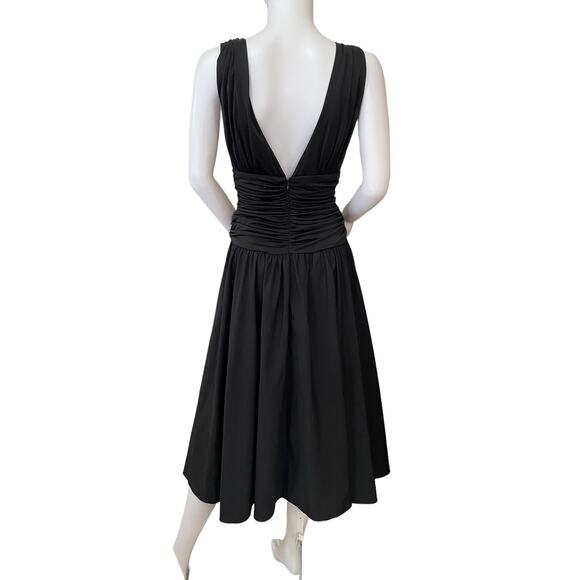 Max & Cleo, Black Cocktail Party Dress, Size 10, Stretch and Layers of Tulle - Picture 3 of 8